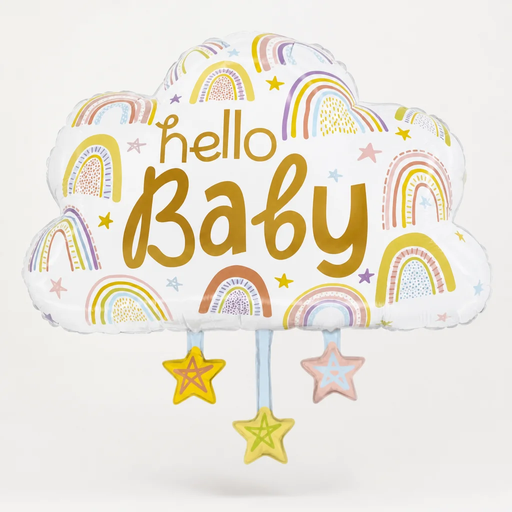 Фігура з гелієм «Хмаринка Hello Baby»